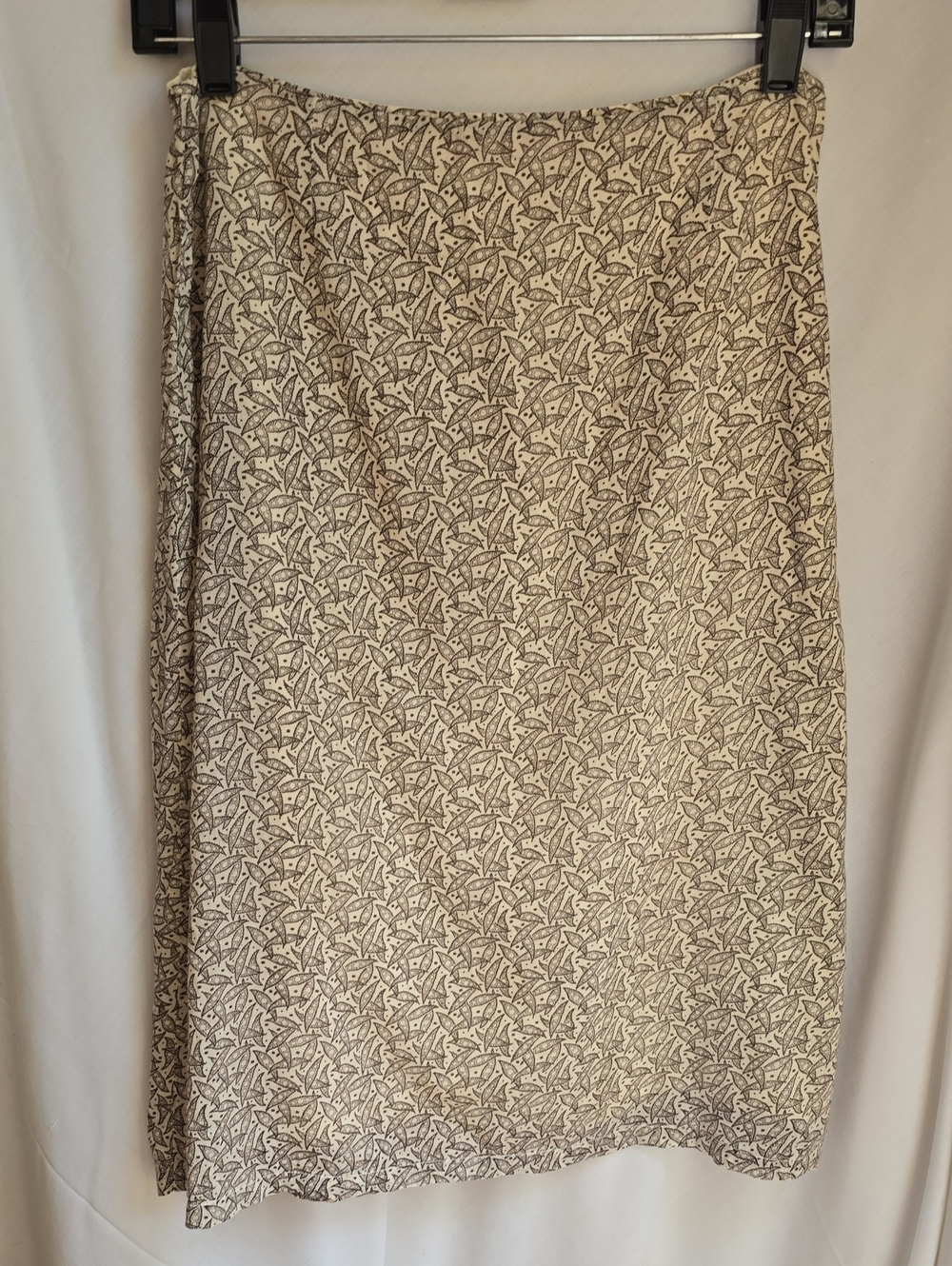 Kit Cornell Peapod S Skirt In Cream & Brown Peapods Vibtage